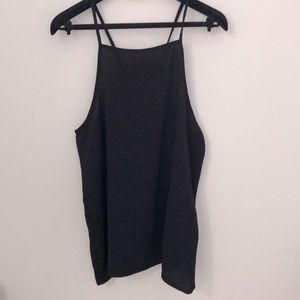 Minkpink black spaghetti strap top. Never been worn! Size Medium